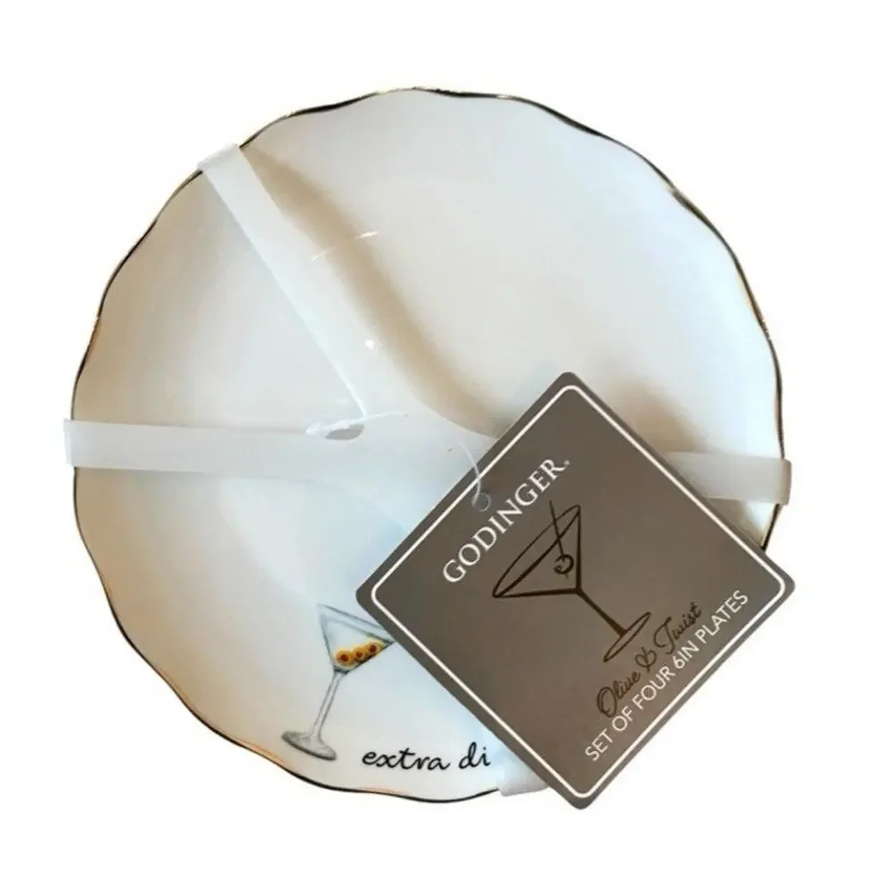 Godinger appetizer plates